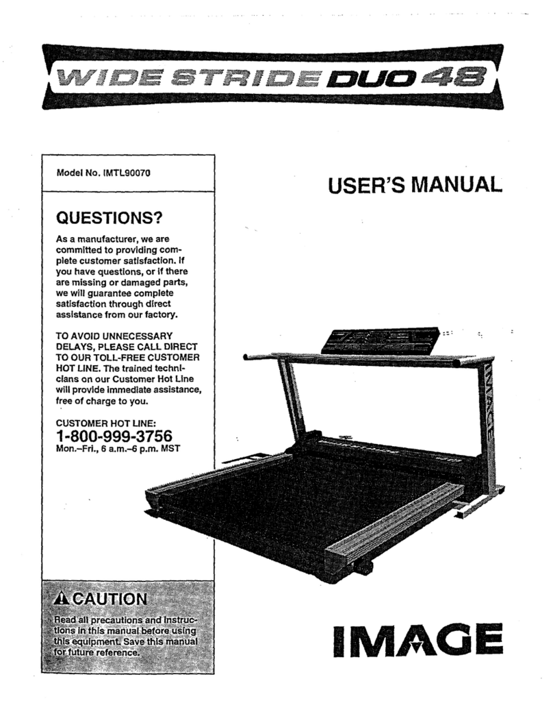 Image Fitness Wide Strideduo 48 manual