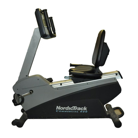 NordicTrack 400 Bike User manual