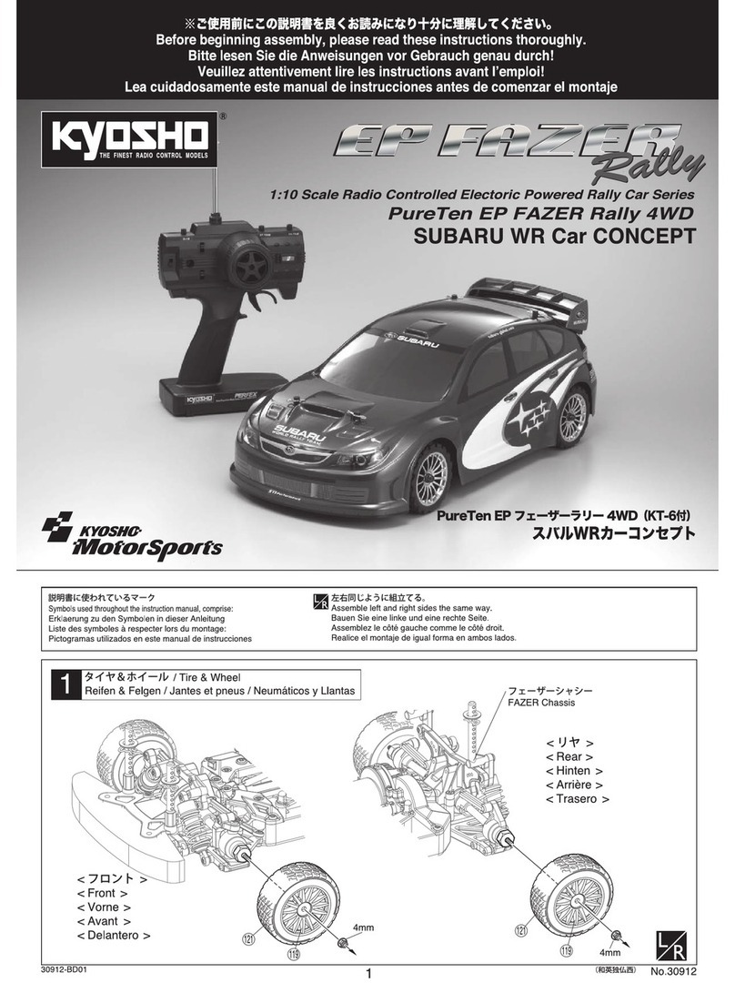Kyosho EP Fazer Rally 4WD instruction manual