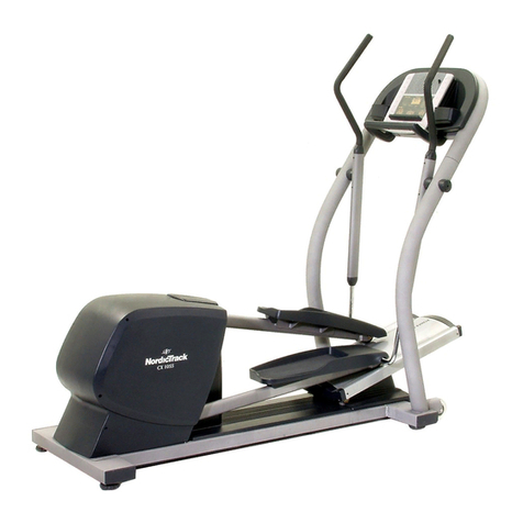 NordicTrack Cx 1055 Elliptical Exerciser user manual