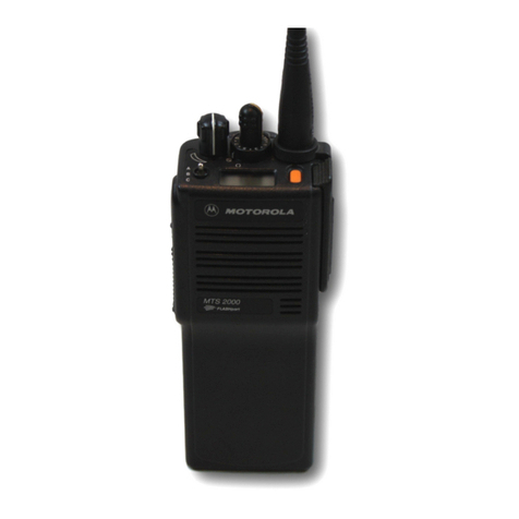 Motorola MTX 8000 User manual