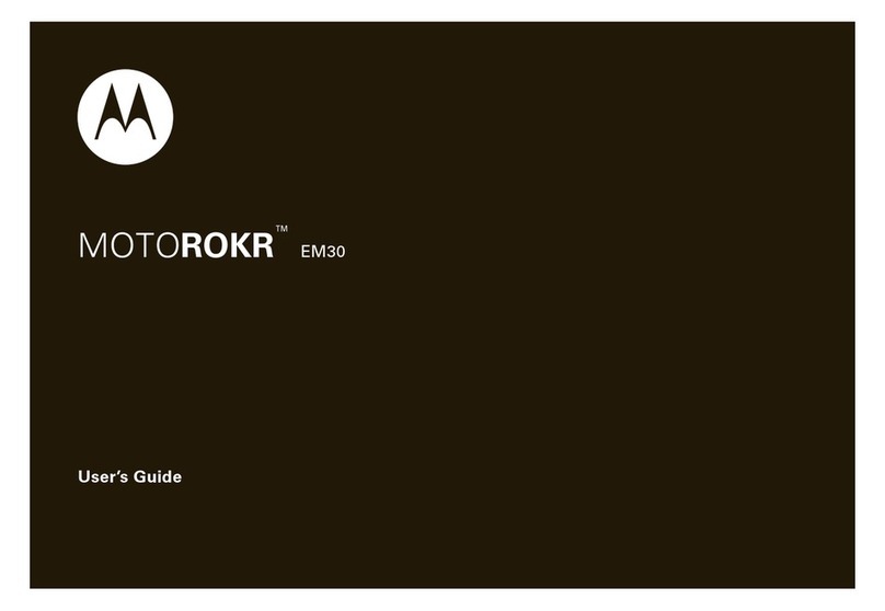 Motorola EM30 User manual