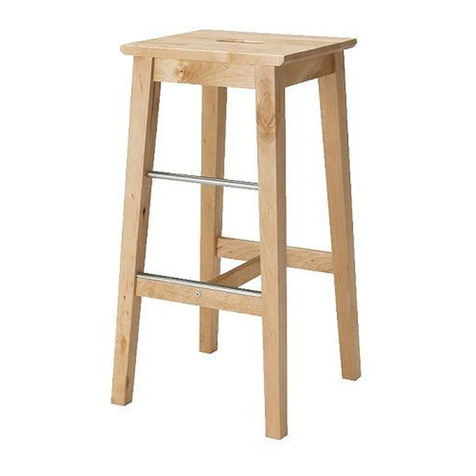 IKEA BOSSE STOOL User manual IKEA BOSSE STOOL User manual