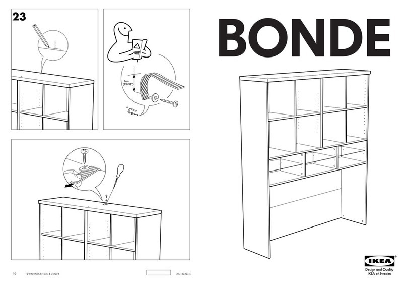 IKEA BONDE instructions