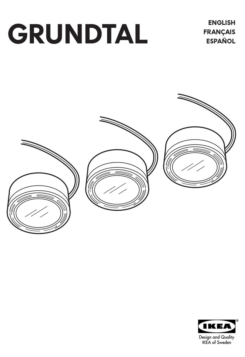 IKEA GRUNDTAL SPOTLIGHT 3PK instructions IKEA GRUNDTAL SPOTLIGHT 3PK instructions