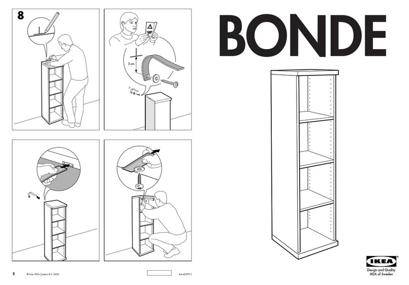 IKEA BONDE instructions