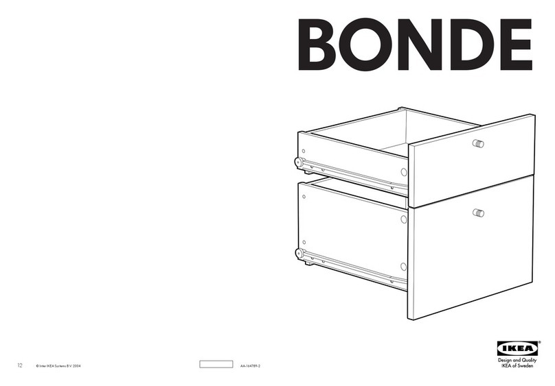IKEA BONDE User manual IKEA BONDE User manual