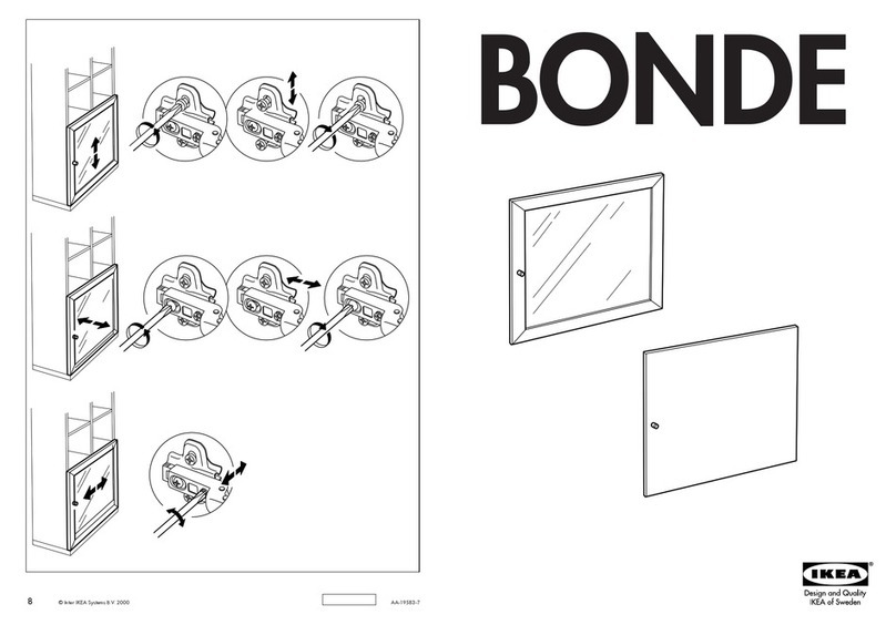 IKEA BONDE User manual