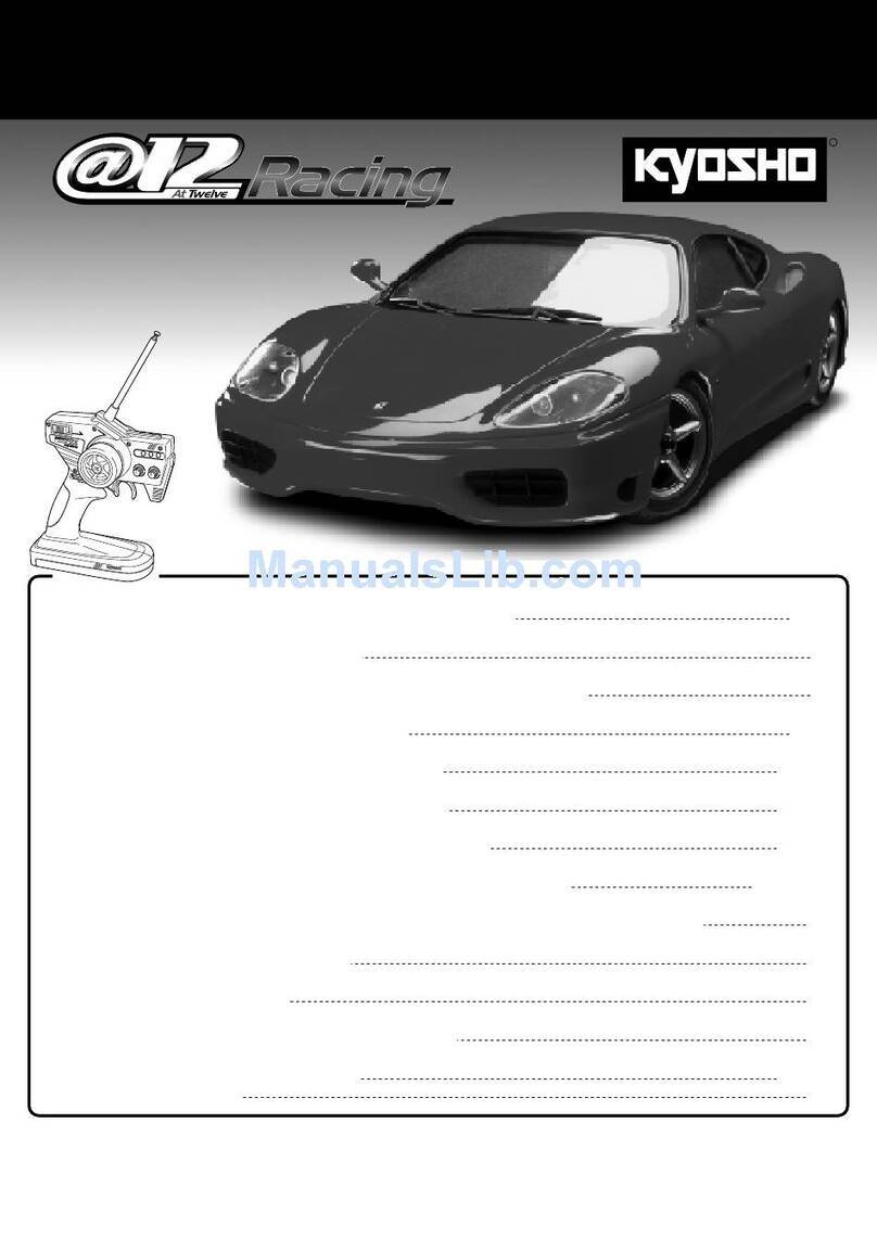 Kyosho @12 Racing User manual Kyosho @12 Racing User manual