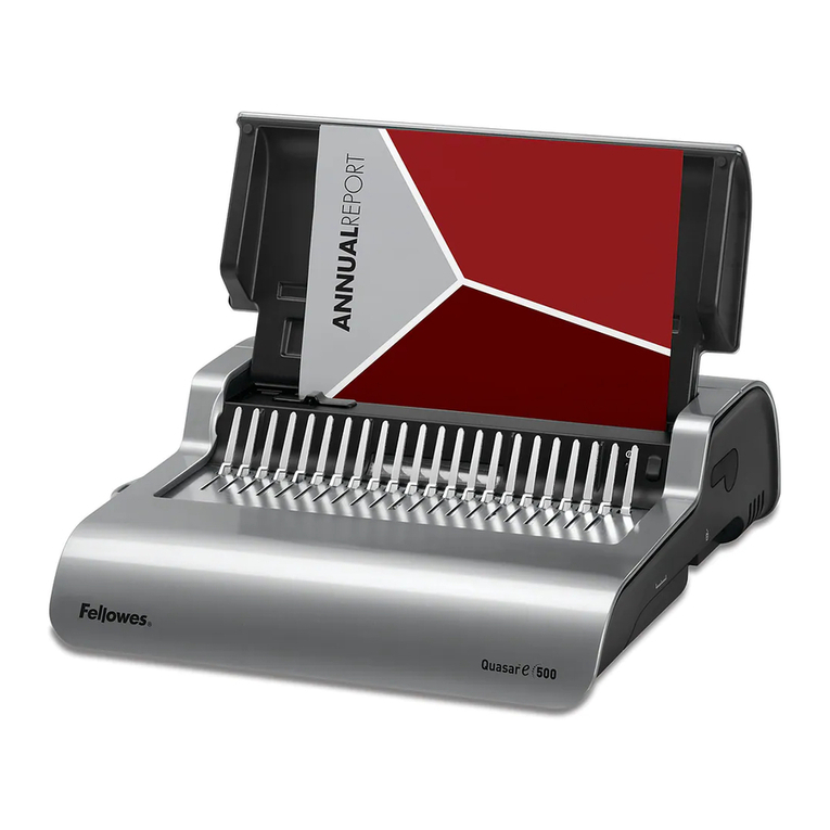 Fellowes Quasar E 500 User manual