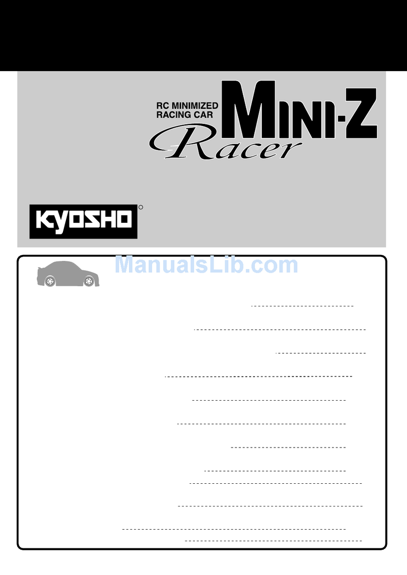 Kyosho MINI-Z RACER instruction manual