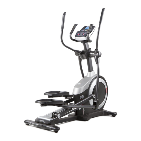 HEALTH RIDER H50e Elliptical User manual