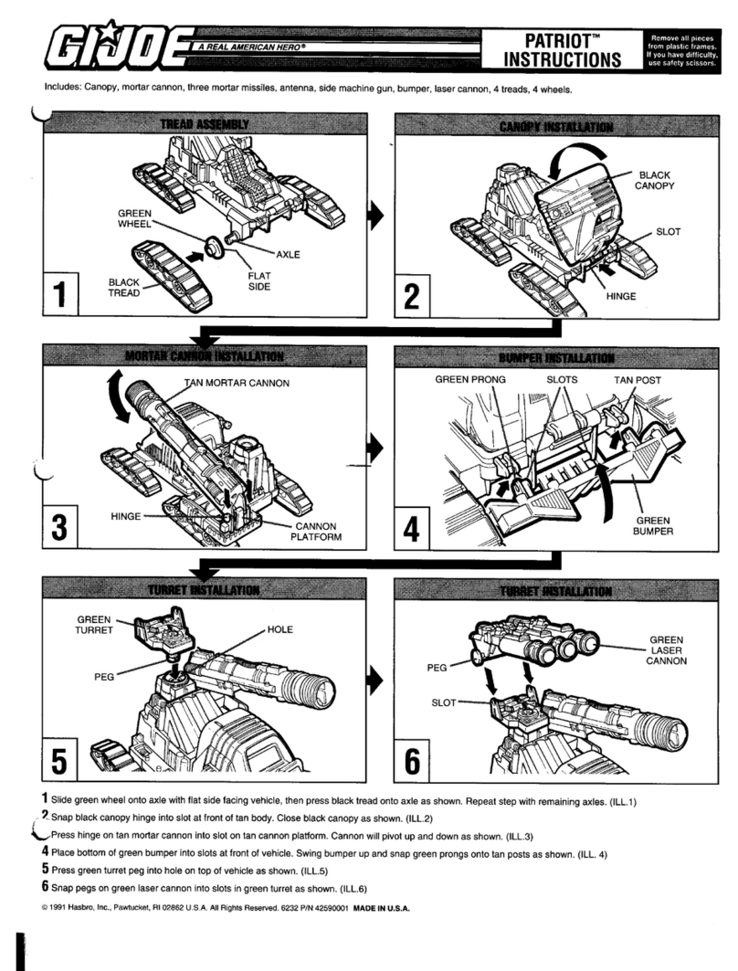 Hasbro G.I.Joe Patroit User manual Hasbro G.I.Joe Patroit User manual