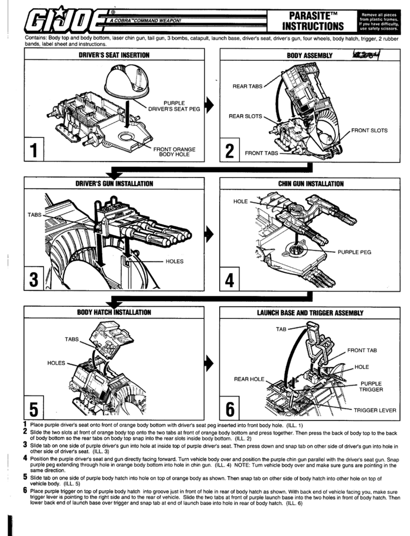Hasbro G.I.Joe Parasite User manual Hasbro G.I.Joe Parasite User manual
