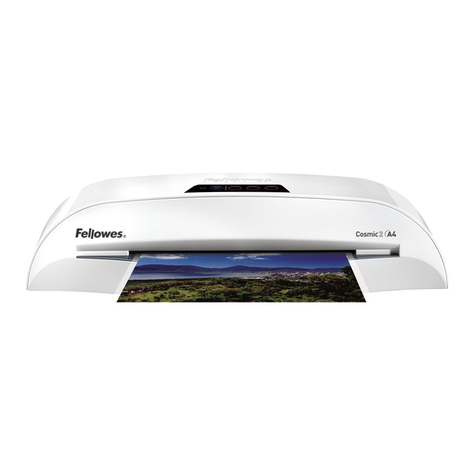 Fellowes Cosmic2 A3 instructions