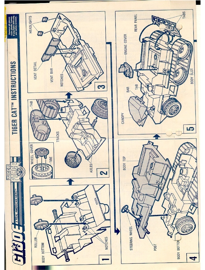 Hasbro G.I.Joe Tiger Cat User manual