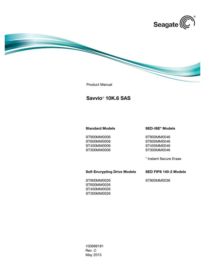 Seagate ST900MM0006 User manual