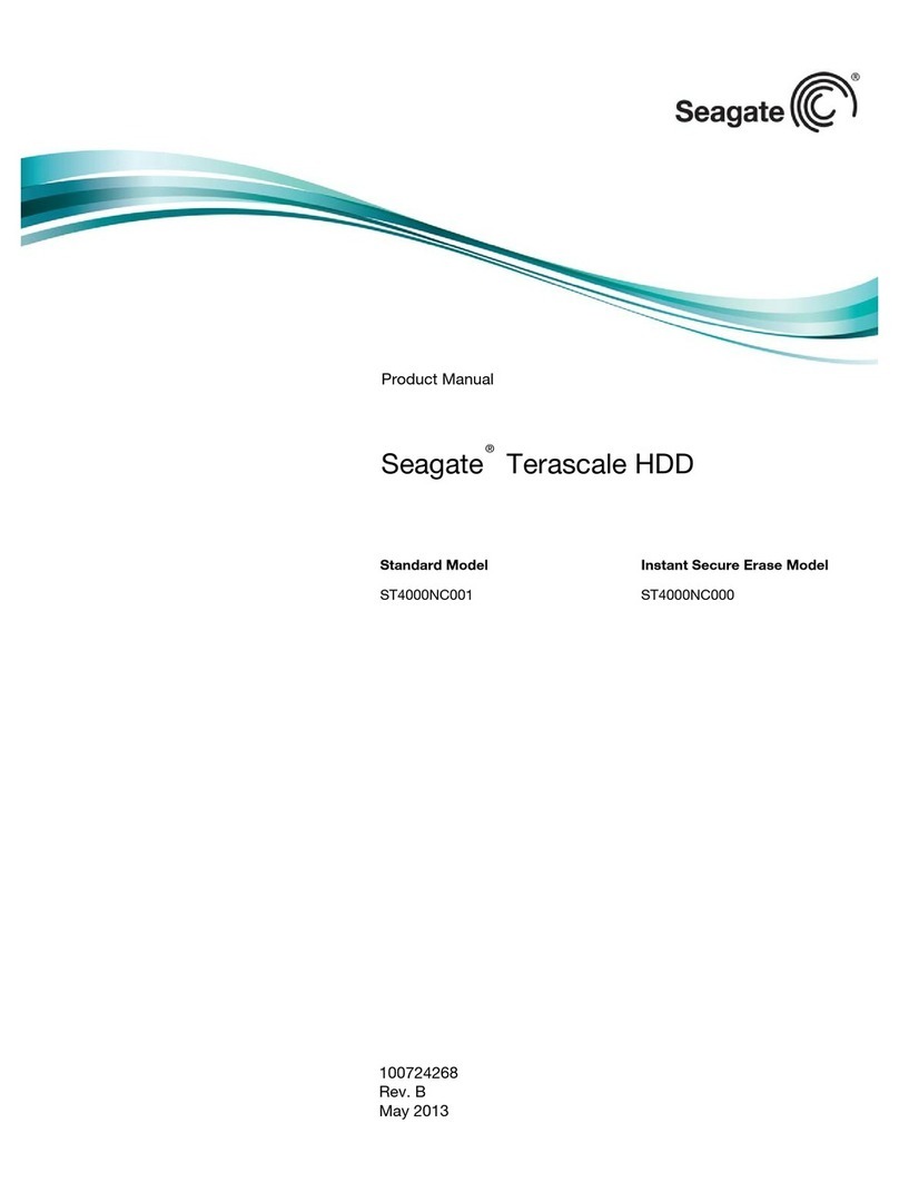 Seagate Terascale ST4000NC000 User manual