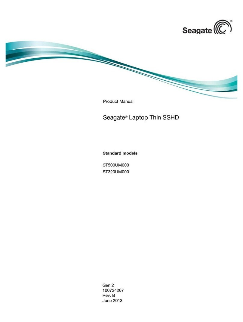 Seagate ST500UM000 User manual