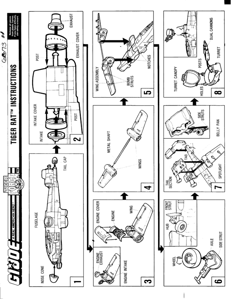 Hasbro G.I.Joe Tiger Rat User manual Hasbro G.I.Joe Tiger Rat User manual