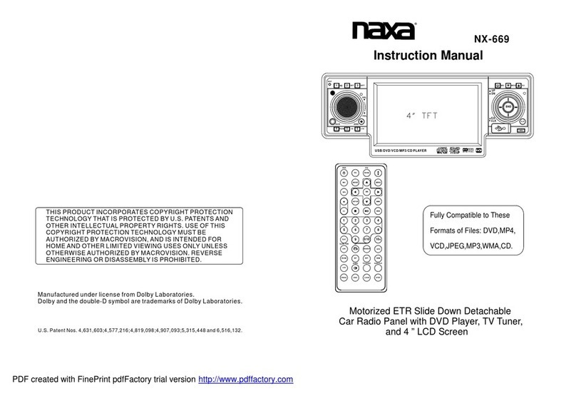 Naxa NX-669 instruction manual