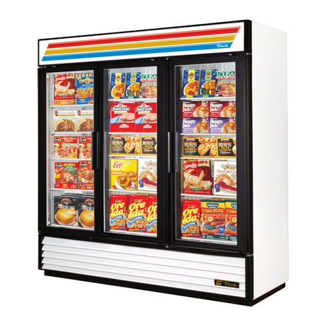 True GDM-72F-RC User manual