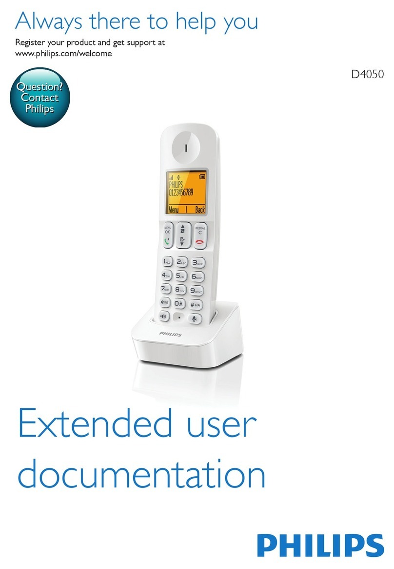 Philips D4050 Extended user documentation