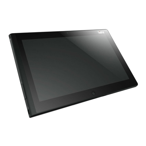 Lenovo ThinkPad Tablet 2 Owner's manual