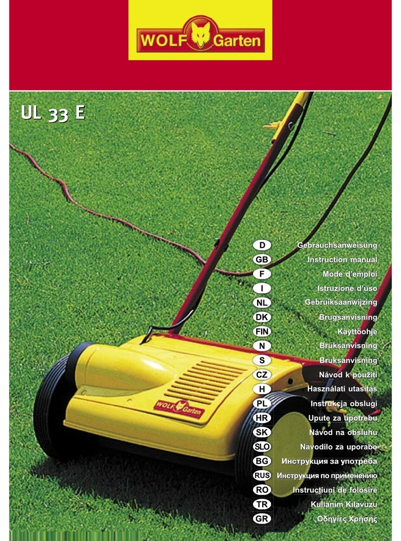 Wolf Garten UL 33 E instruction manual