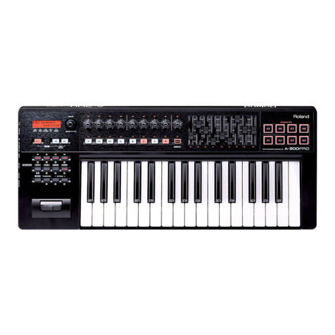Roland cakewalk A-300PRO Use and maintenance manual