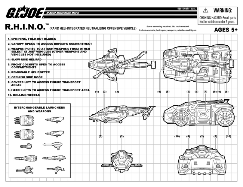 Hasbro G.I. Joe R.H.I.N.O instructions Hasbro G.I. Joe R.H.I.N.O instructions