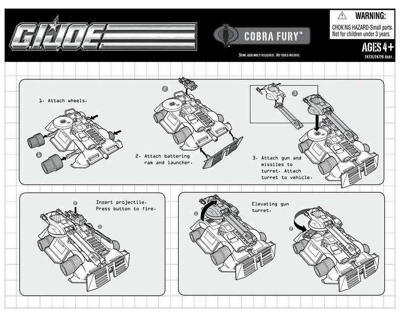 Hasbro G.I. Joe Cobra Fury instructions