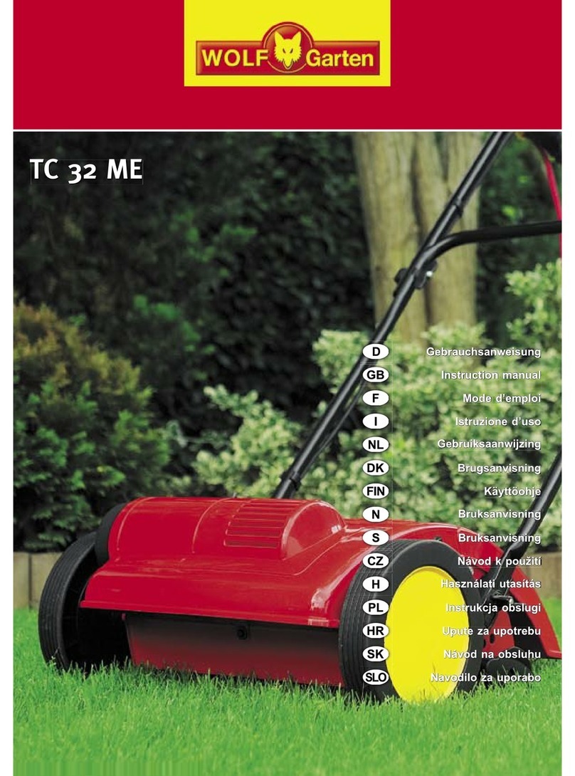 Wolf Garten TC 32 ME User manual