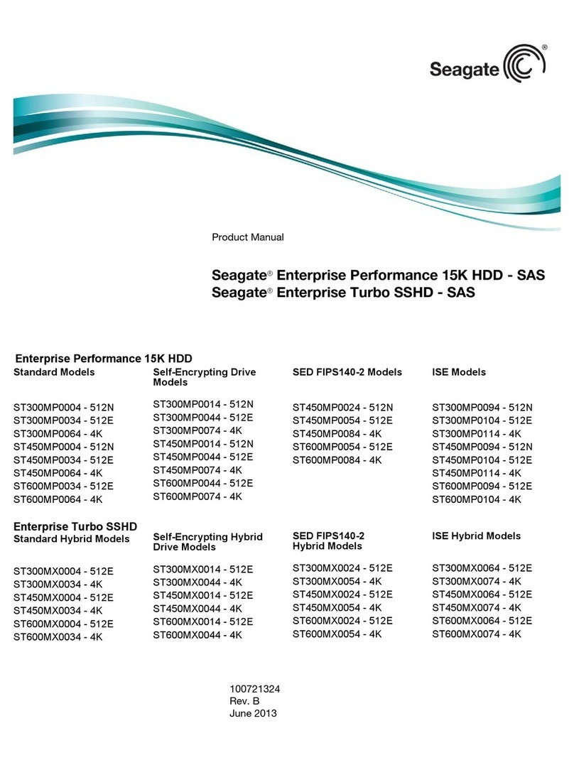 Seagate ST300MP0004 - 512N User manual