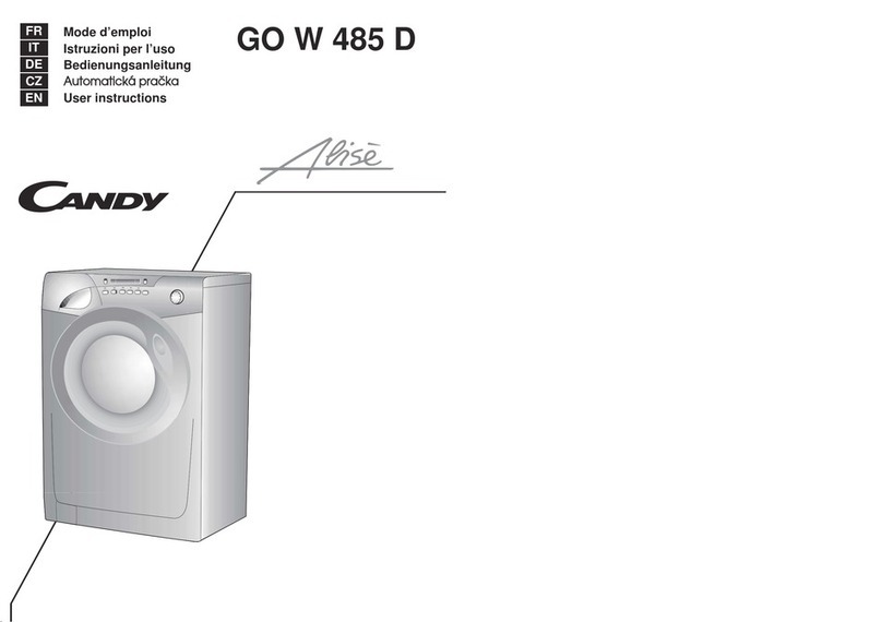 Candy GOW 485 D User instructions