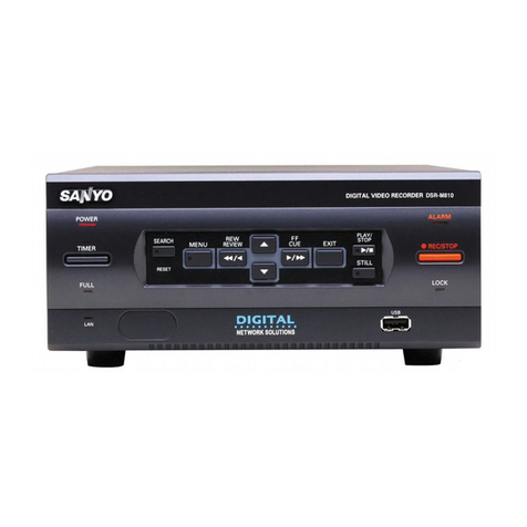 Sanyo DSR-M810 Brochure & specs