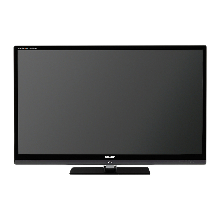 Sharp Aquos LC-60LE835X User manual