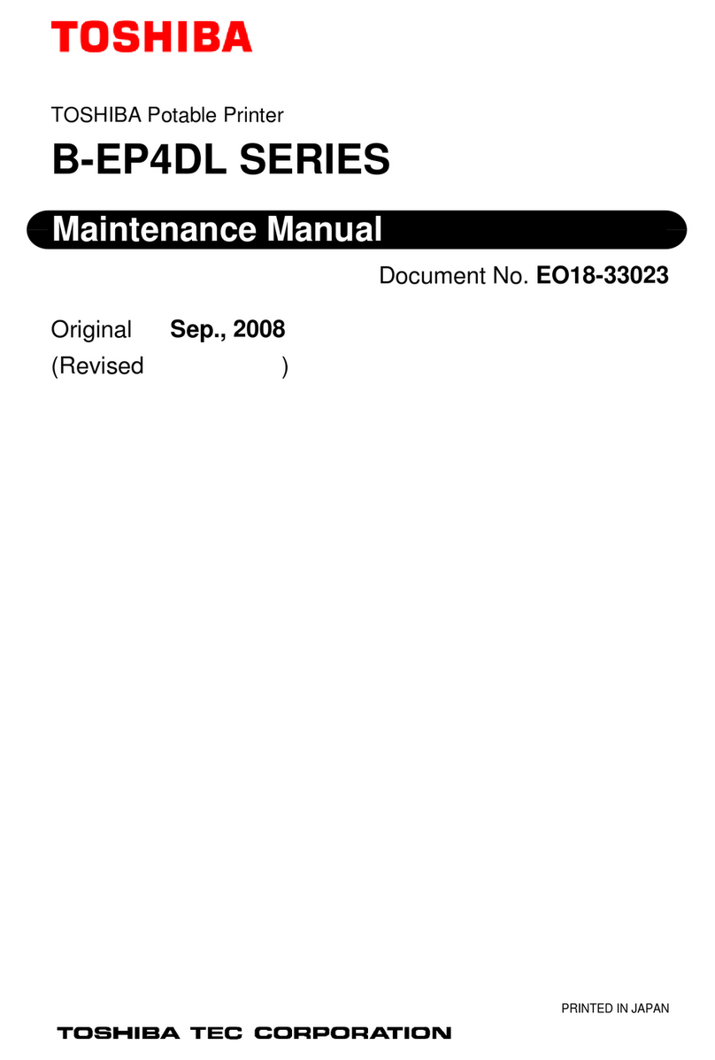 Toshiba B-EP4DL Series User manual
