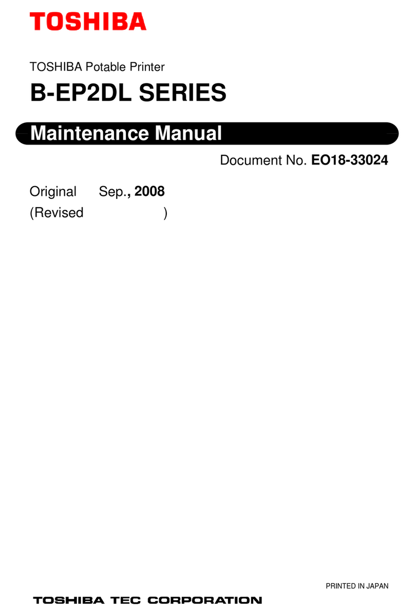 Toshiba B-EP2DL Series User manual