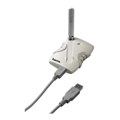 Hama Wireless LAN USB Adapter User manual