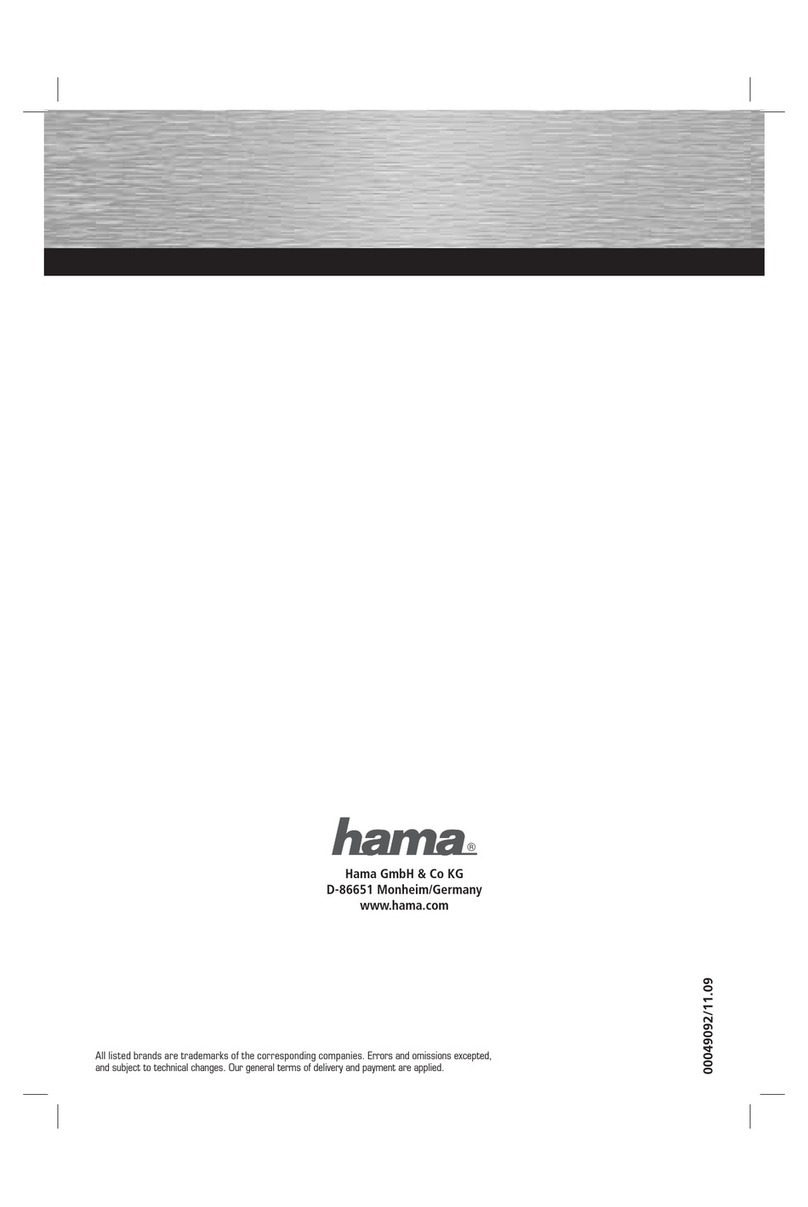 Hama Ethernet Switch Installation and maintenance instructions Hama Ethernet Switch Installation and maintenance instructions