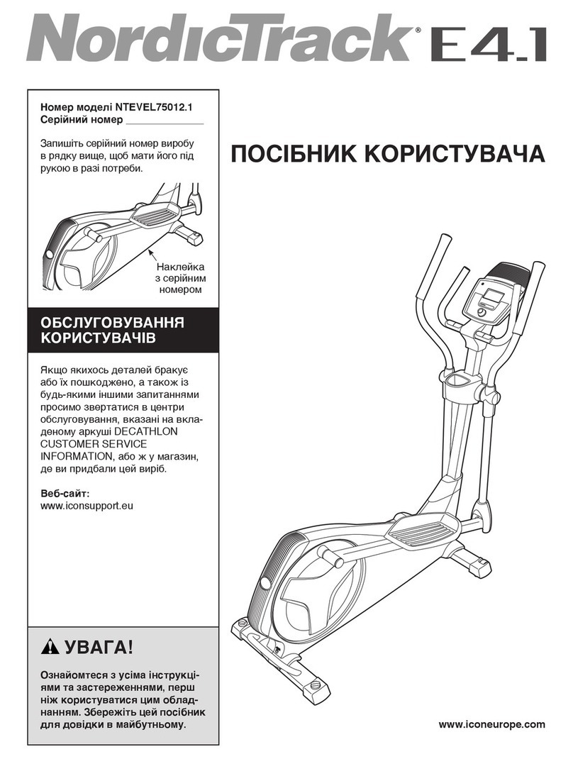NordicTrack E4.1 Elliptical 
