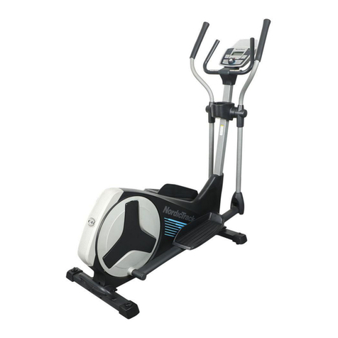 NordicTrack E4.1 Elliptical Manuale d'istruzioni