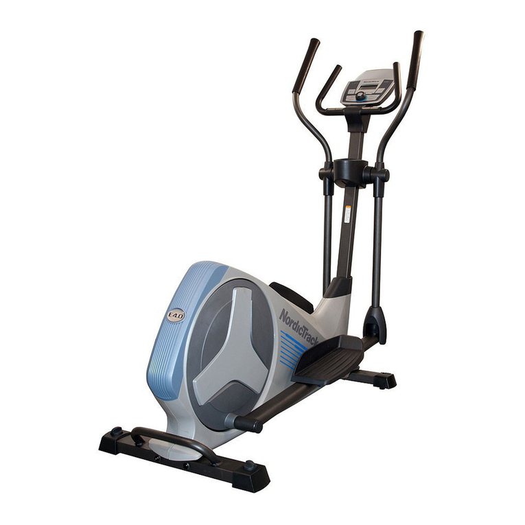 NordicTrack E4.0 Elliptical Manual Del Usuario