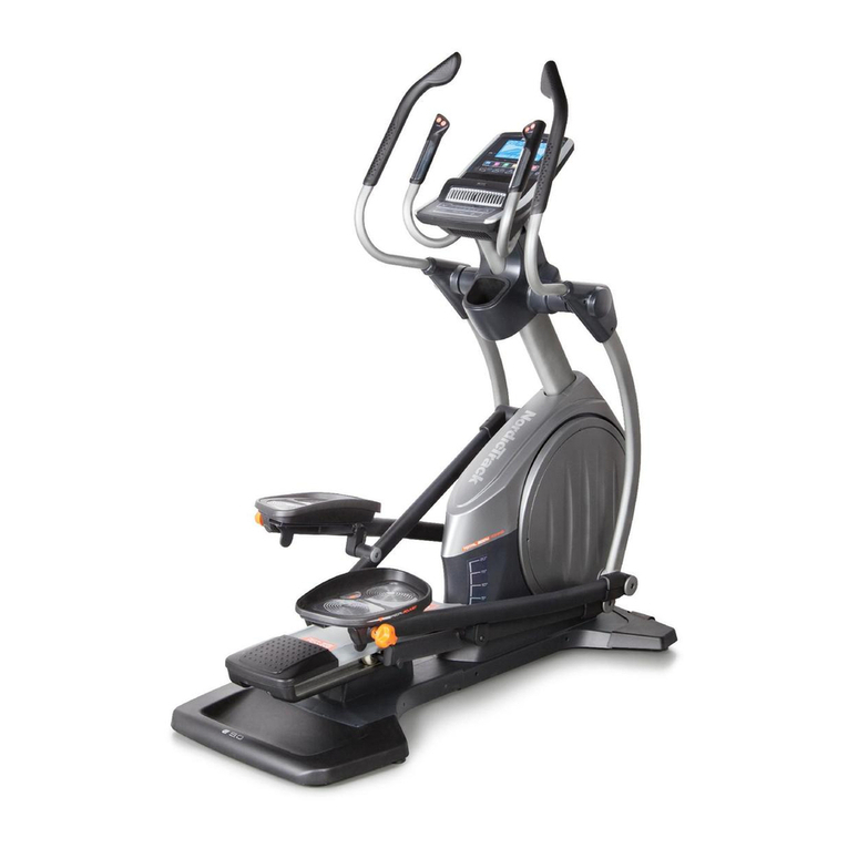 NordicTrack E 9.0 Elliptical user manual