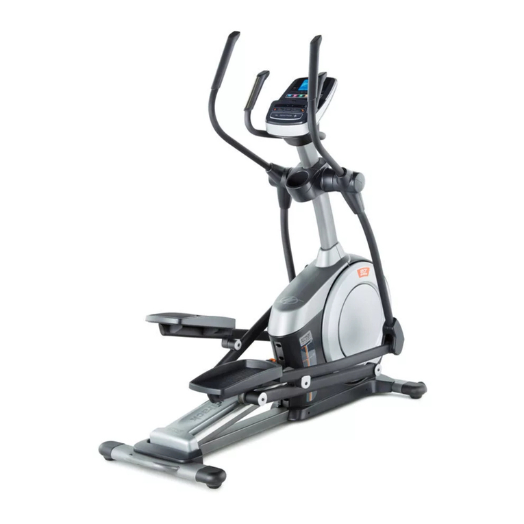 NordicTrack E 7.2 Elliptical User guide