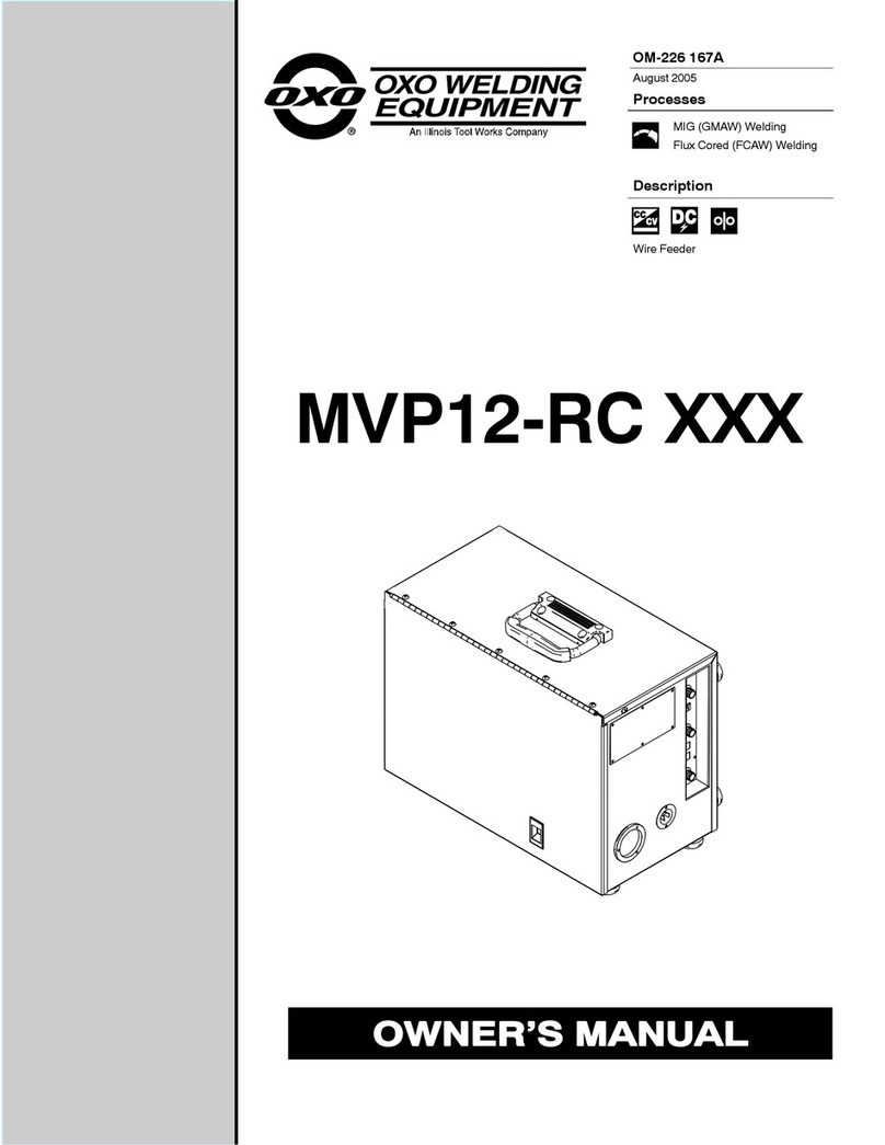OXO MVP12-RC XXX owner's manual