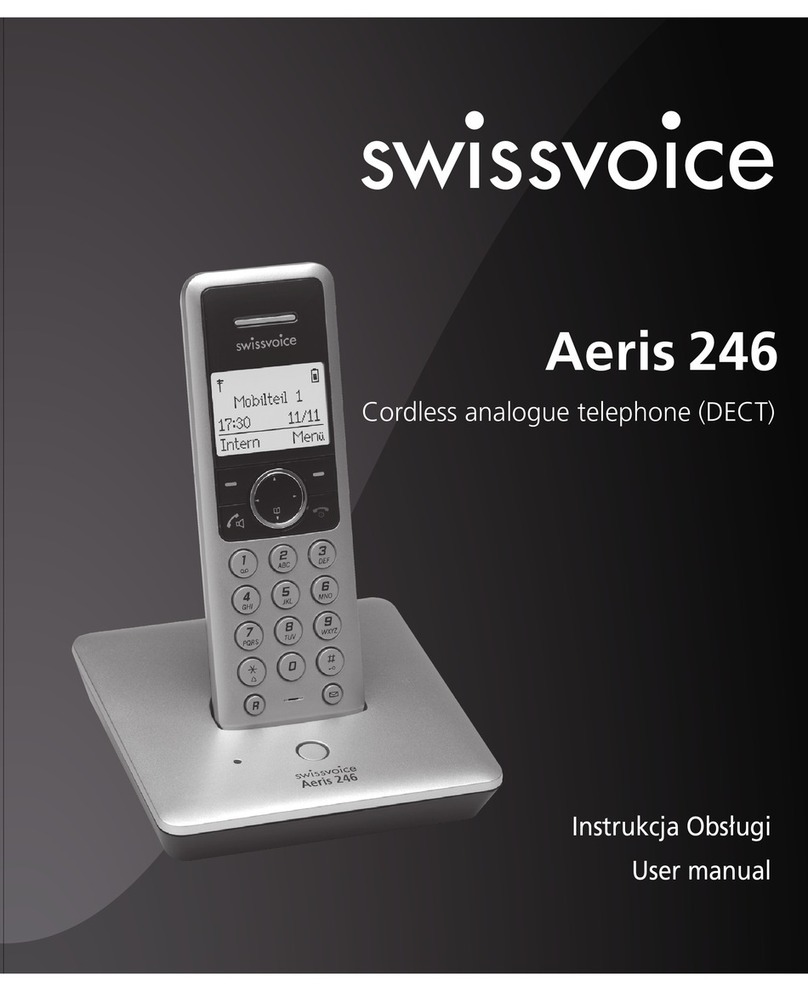 Swissvoice Aeris 246 user manual