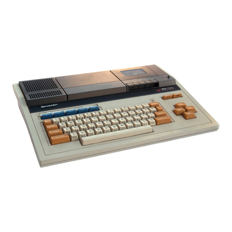 Sharp MZ-700 Series User manual
