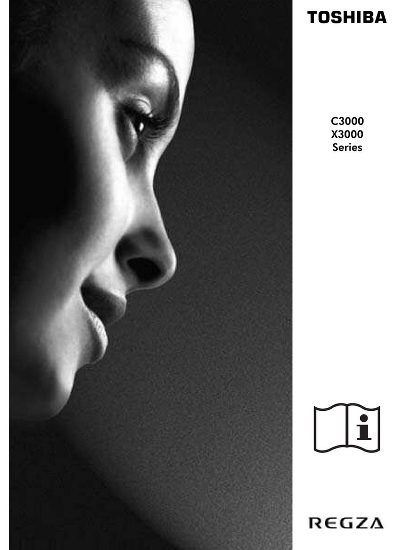 Toshiba Regza C3000 Series User manual
